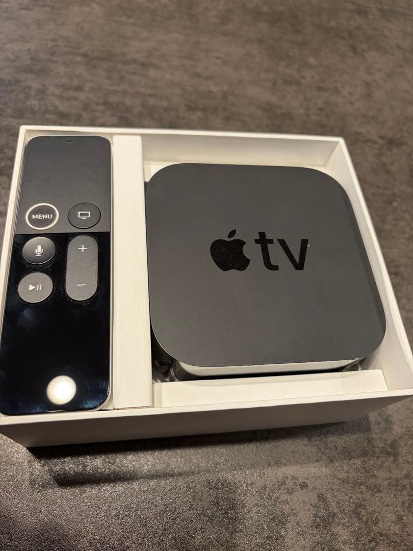 値下げ**Apple TV 4K 本体とリモコン4K 32GB MQD22J/A