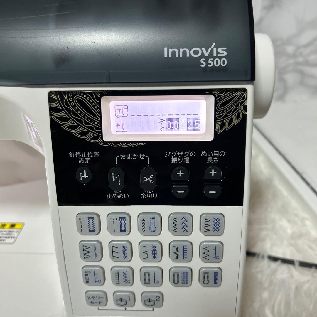 【動作確認済】ブラザー　コンピューターミシン本体　Innovis S500 台付