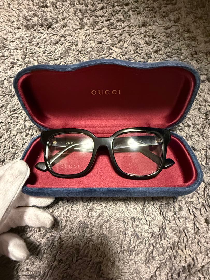 GUCCIダブルGロゴ メガネフレーム最終値下