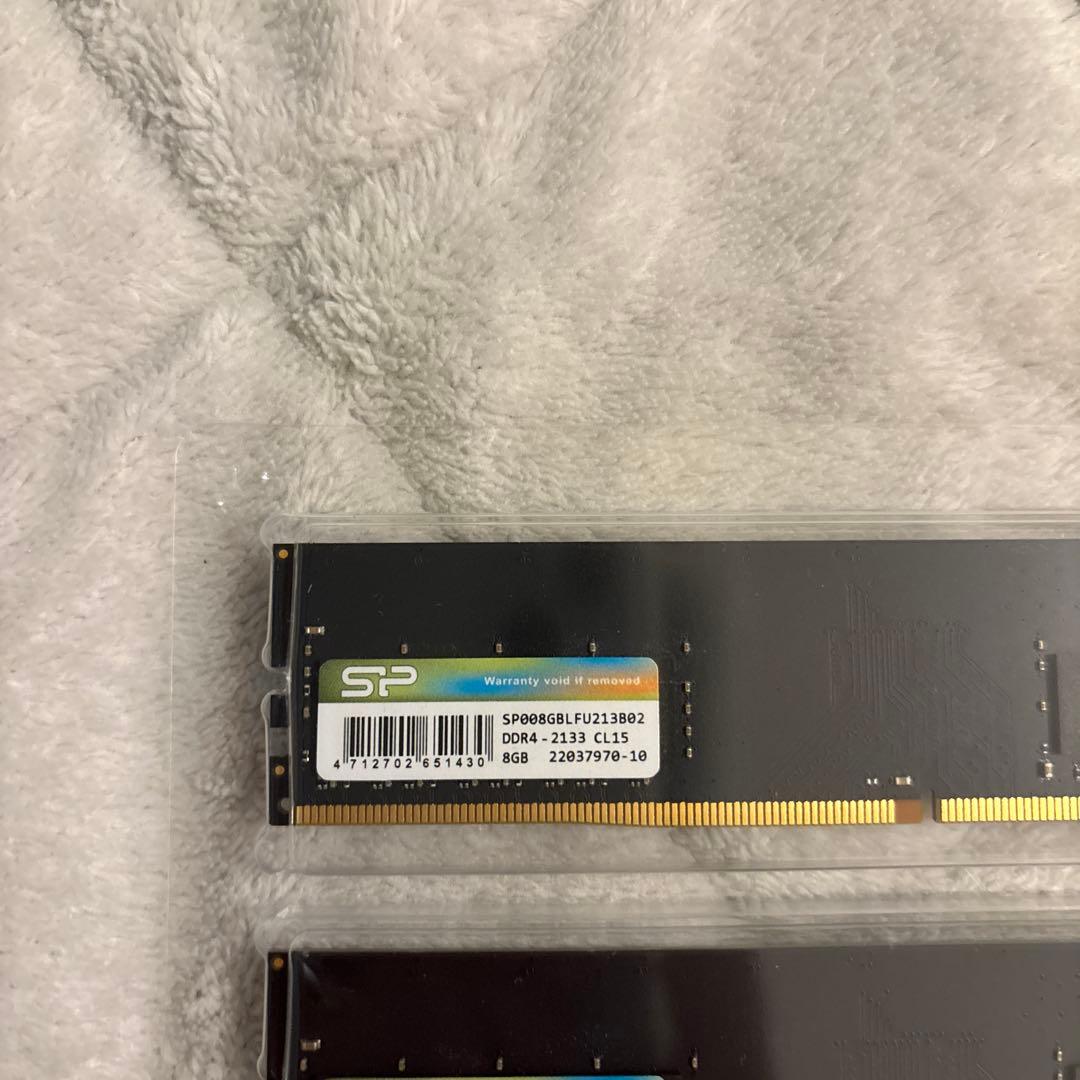 SP Silicon Power／DDR4-2133 8GB×2枚