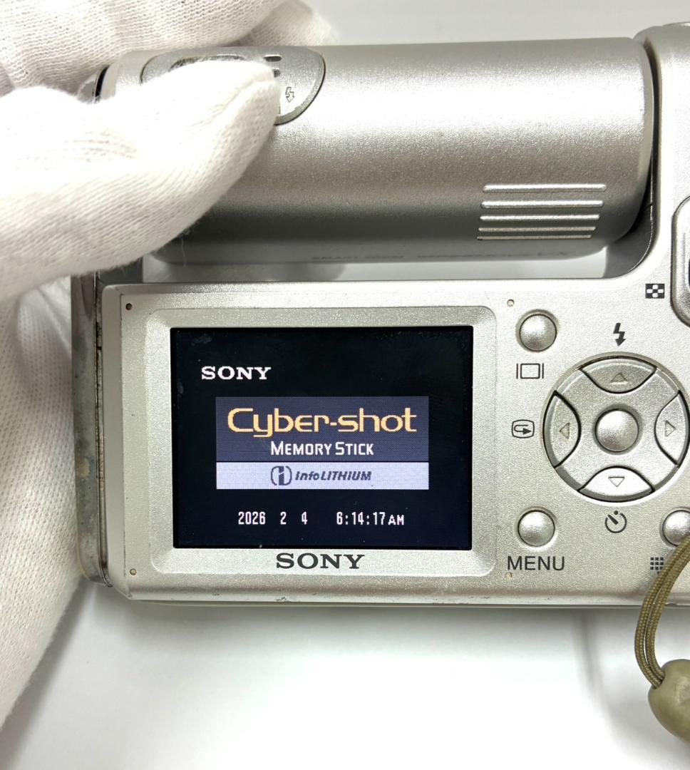 26T1119 SONY Cyber-shot DSC-F88 デジカメ 通電○