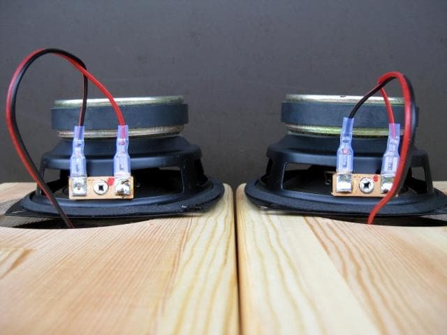 オーディオテクニカ　フルレンジスピーカー　自作　ペア