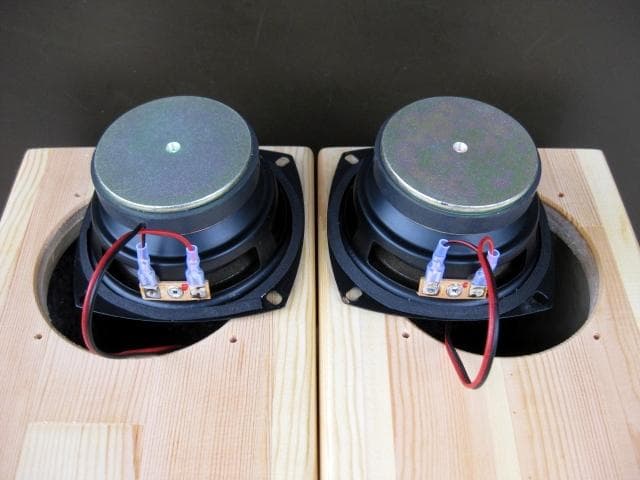 オーディオテクニカ　フルレンジスピーカー　自作　ペア