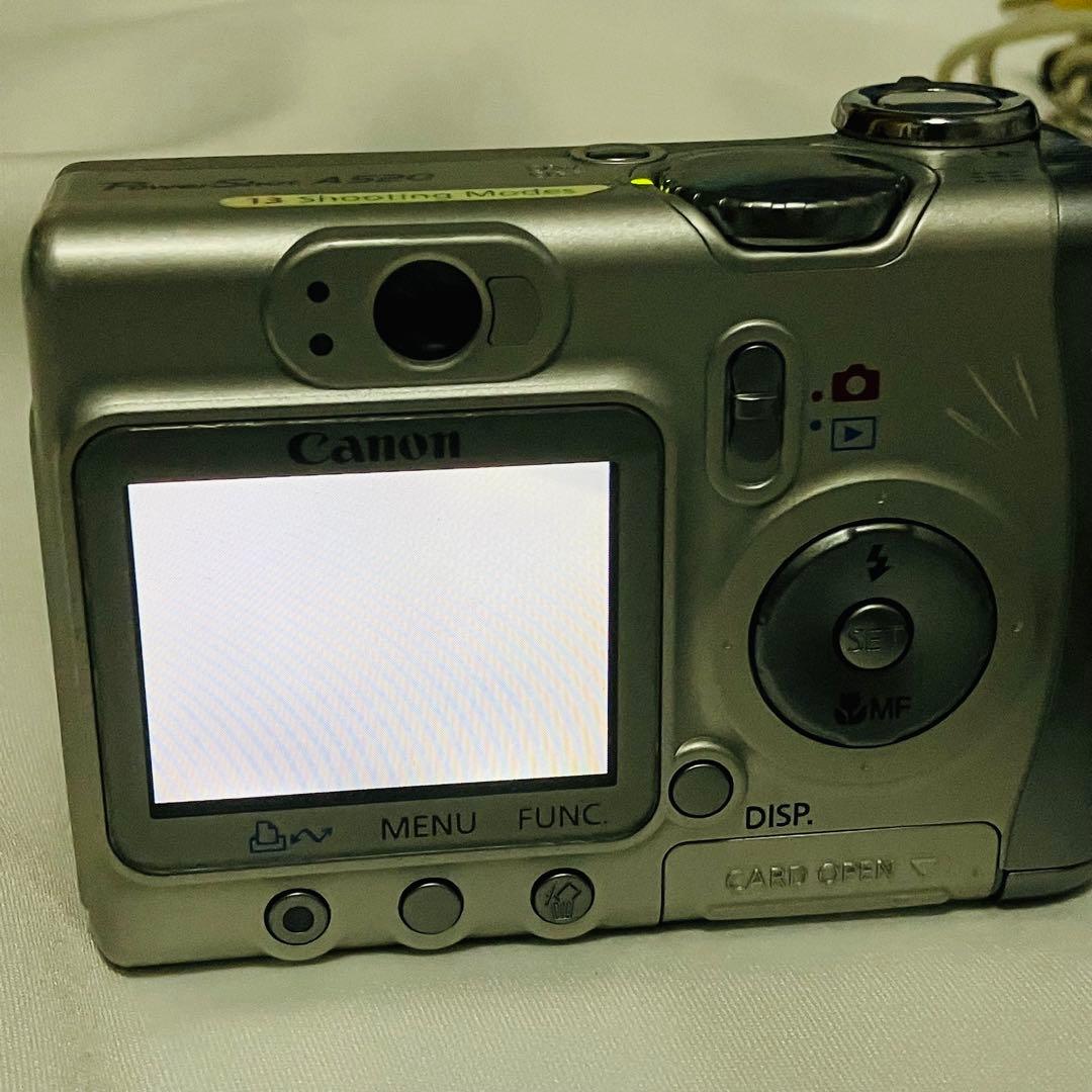 Canon PowerShot A520 キャノン デジタルカメラ 電池稼働