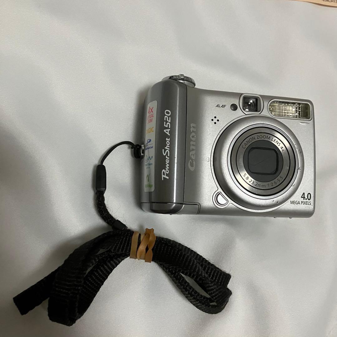 Canon PowerShot A520 キャノン デジタルカメラ 電池稼働
