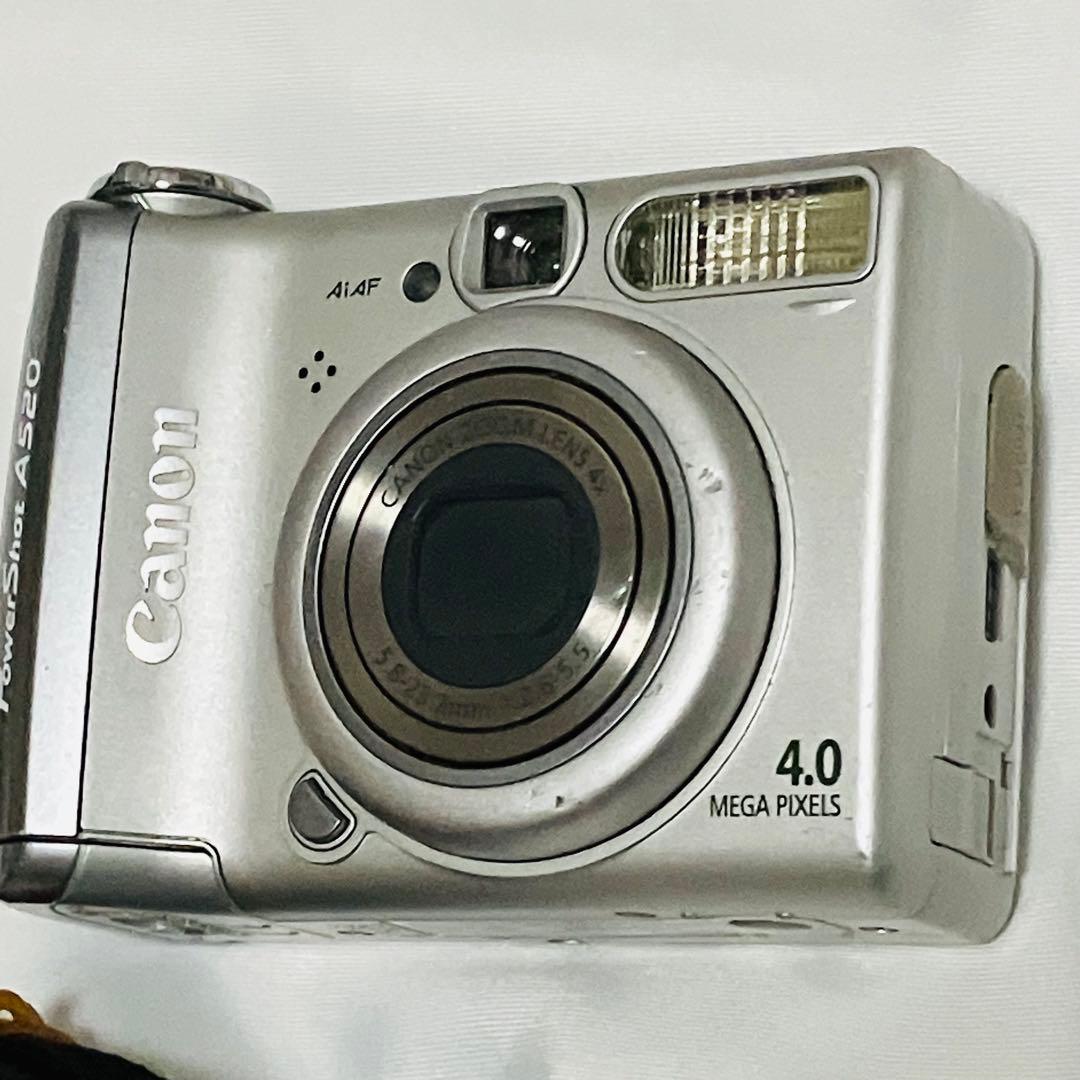 Canon PowerShot A520 キャノン デジタルカメラ 電池稼働
