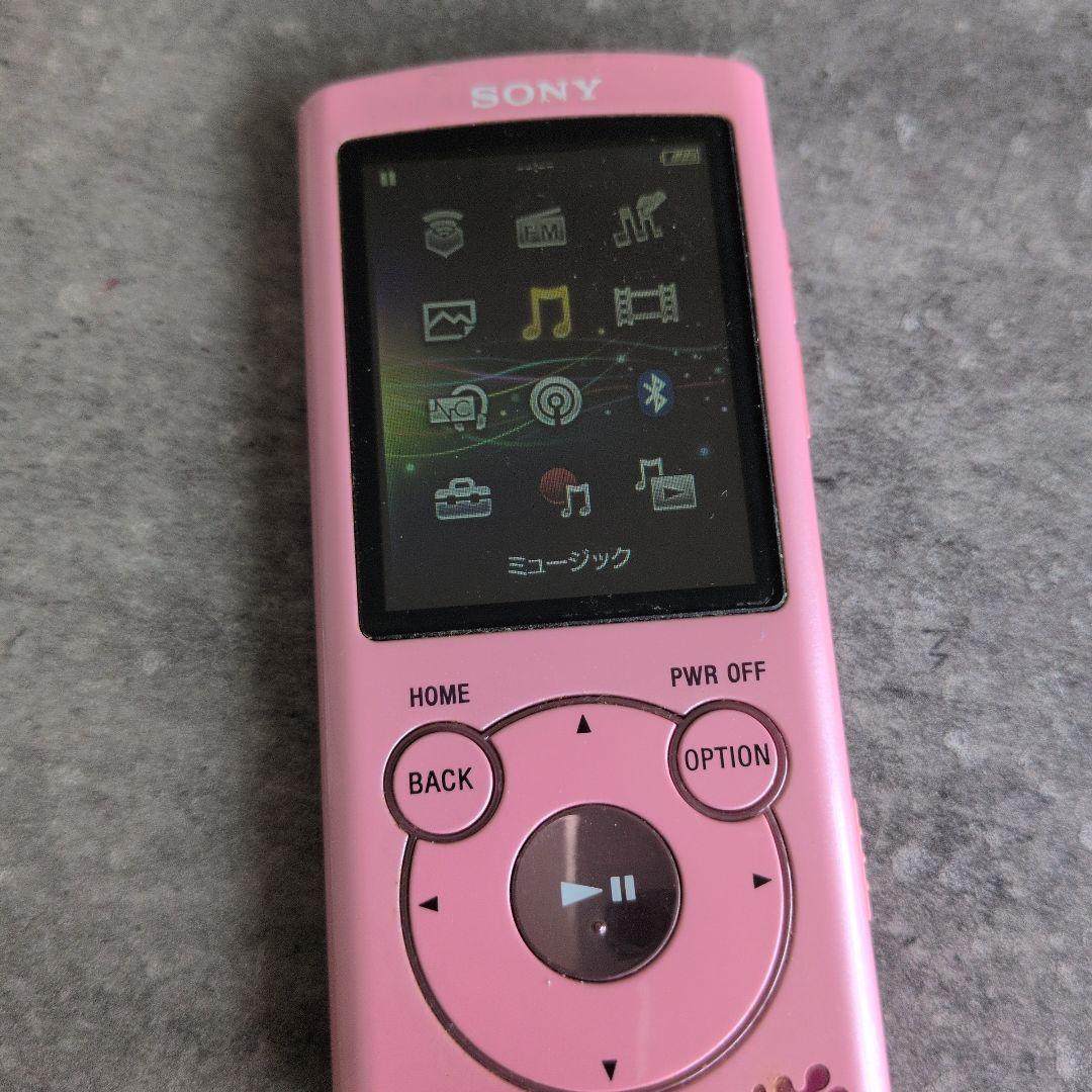 SONY ポータブルプレーヤー ピンク
