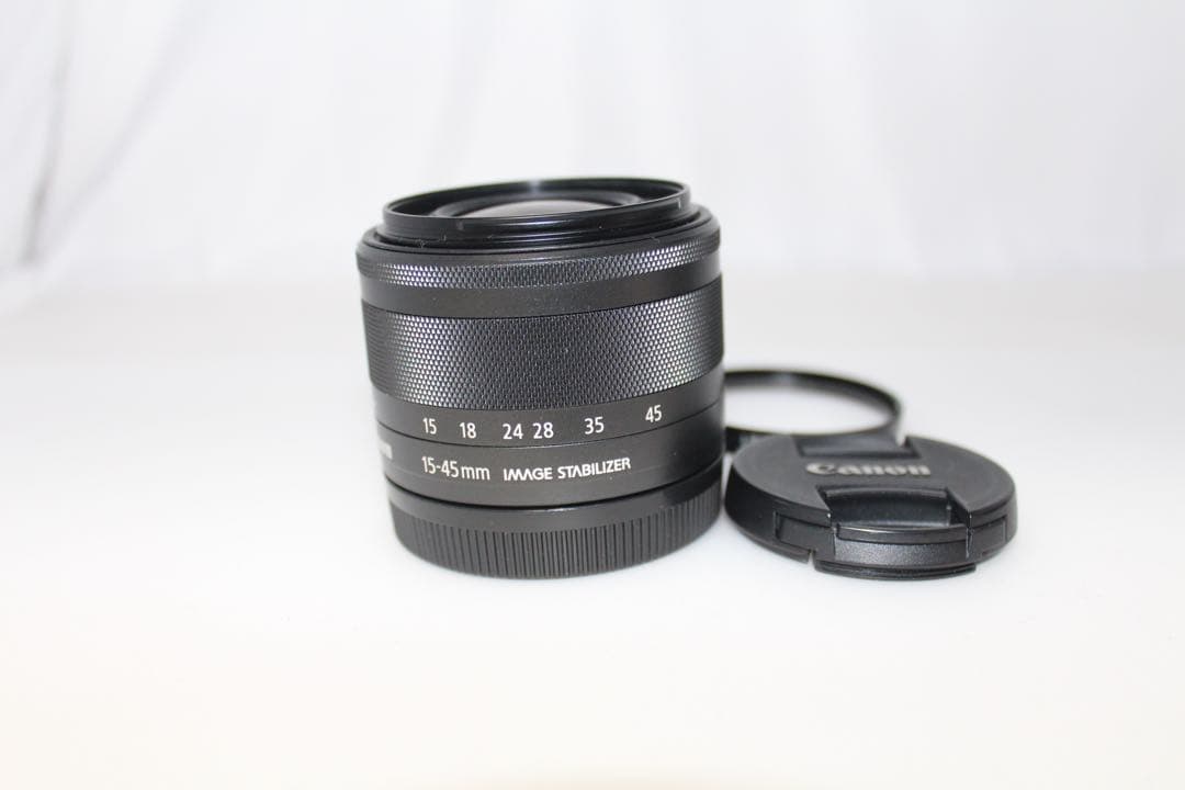 キャノンレンズ　EF-M 15-45mm F3.5-6.3 IS STM 美品！