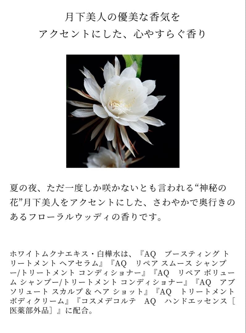 ＊コスメデコルテAQ リペアエッセンスシャンプー＆コンディショナーセット 新品