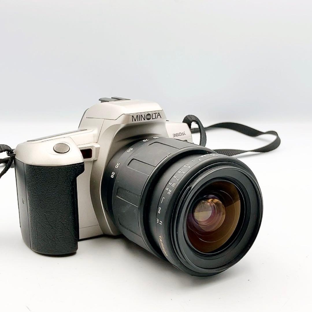 ミノルタ α 360si フィルムカメラ タムロン ダブルズームレンズセット