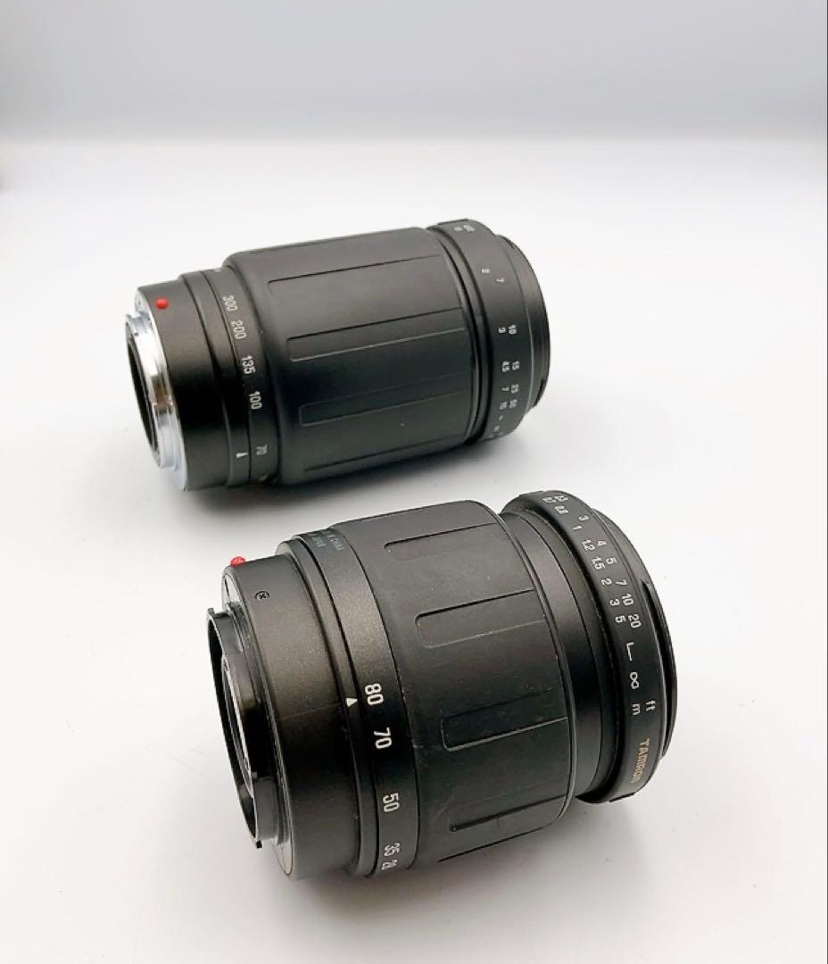 ミノルタ α 360si フィルムカメラ タムロン ダブルズームレンズセット