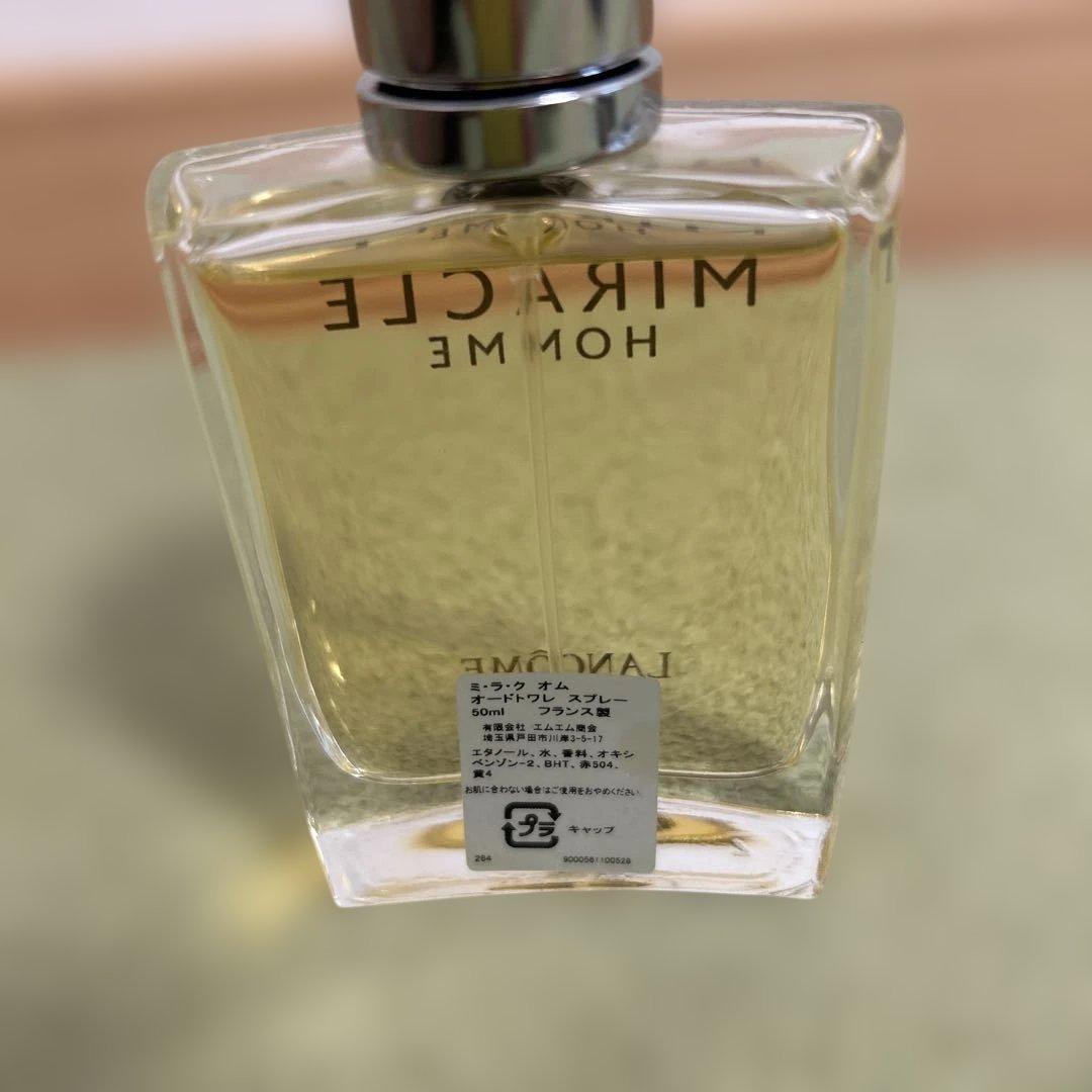 香水(男性用) LANCOME MIRACLE HOMME 50ml