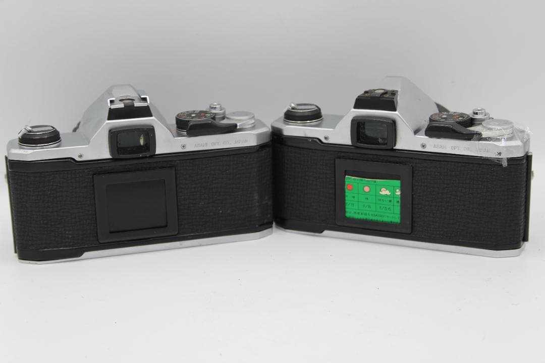 ジャンクPENTAX MX フィルム一眼レフカメラ smc 55mm 2台セット