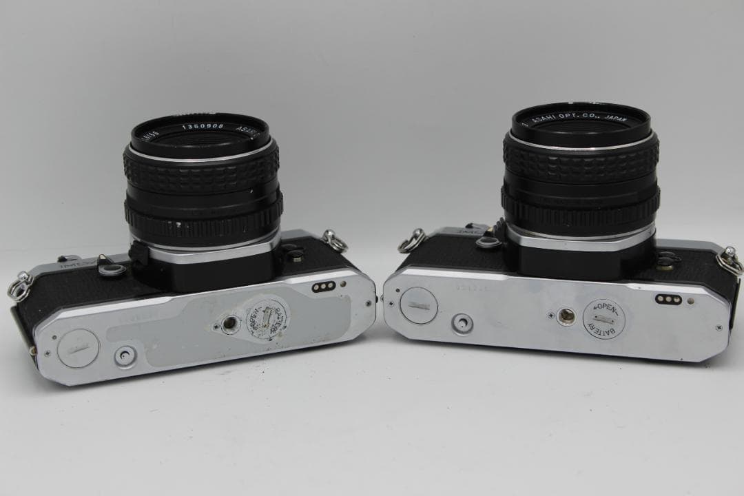 ジャンクPENTAX MX フィルム一眼レフカメラ smc 55mm 2台セット