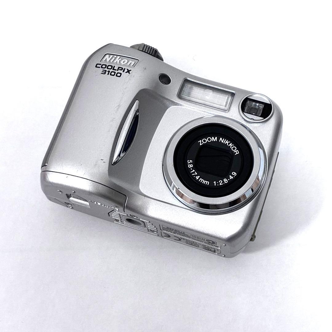 Nikon COOLPIX 3100 CFカード付 オールドコンデジ 単3電池