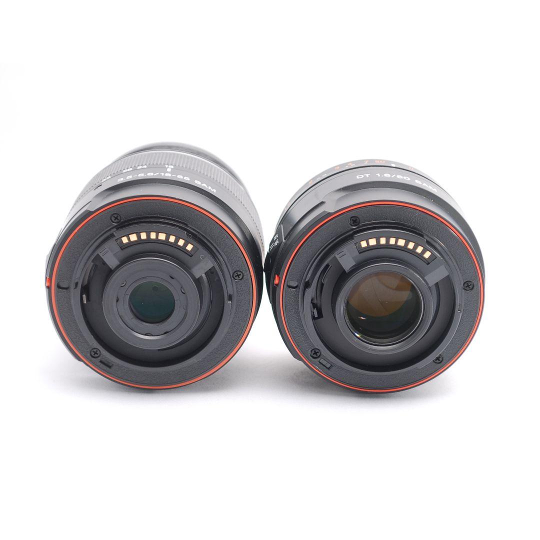 即購入1000円OFF 良品 Sony α77 単焦点 50mm ダブルレンズ