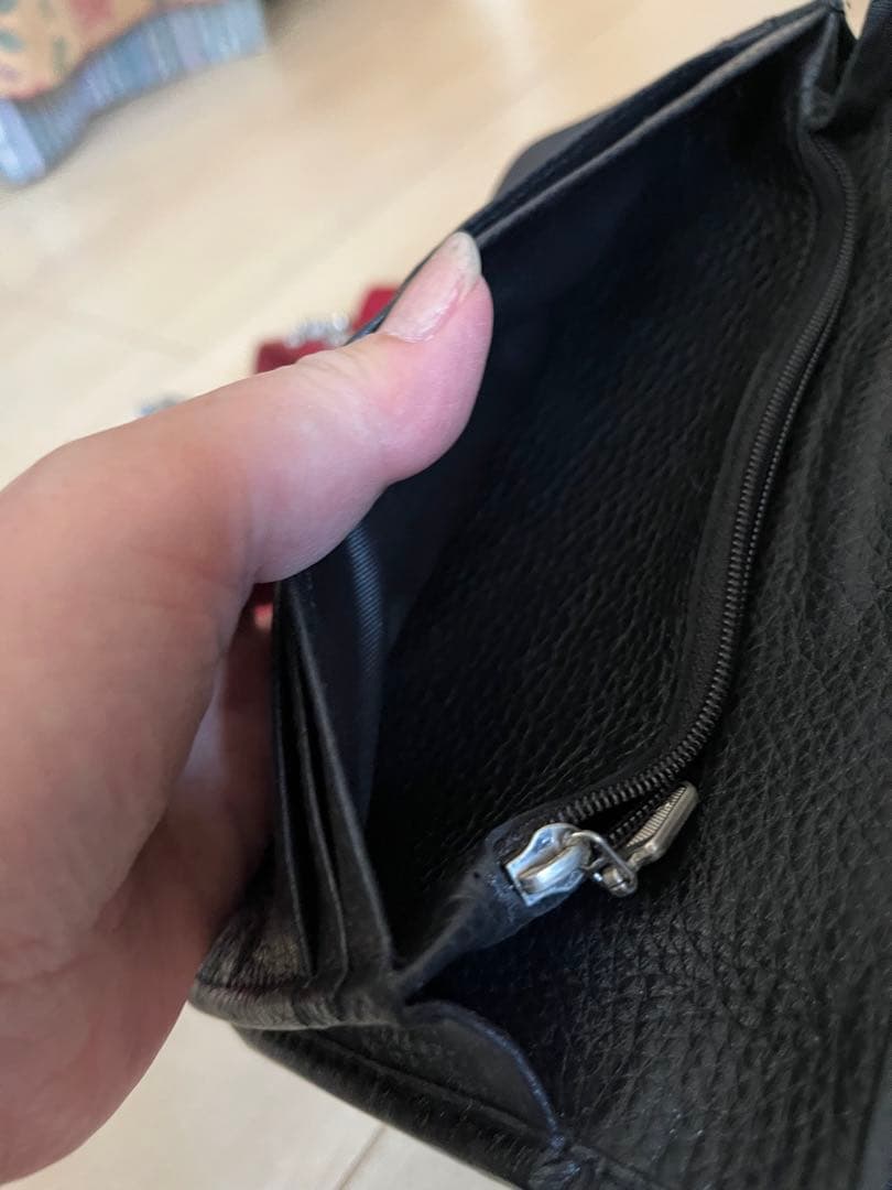 本革ハートデザイン 長財布 未使用品