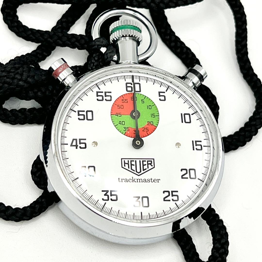 HEUER ホイヤー タグホイヤー ストップウォッチ トラックマスター 手巻き