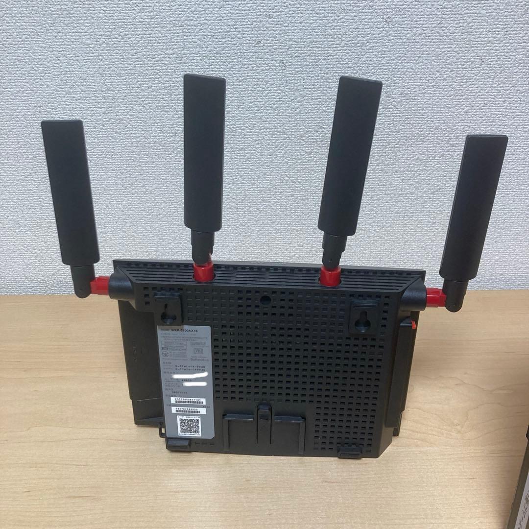 バッファローAirStation WiFi6 5700 WXR-5700AX7P