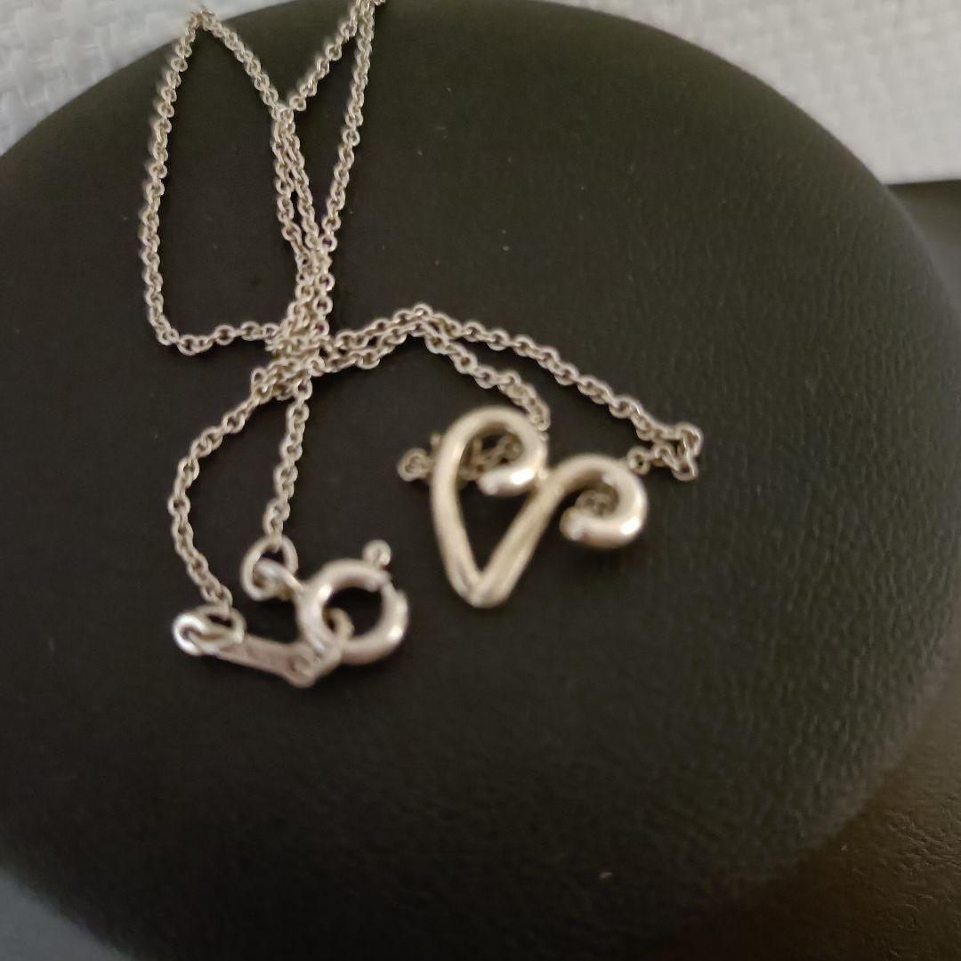 ティファニーシルバーネックレス　牡羊座モチーフ 925刻印 TIFFANY
