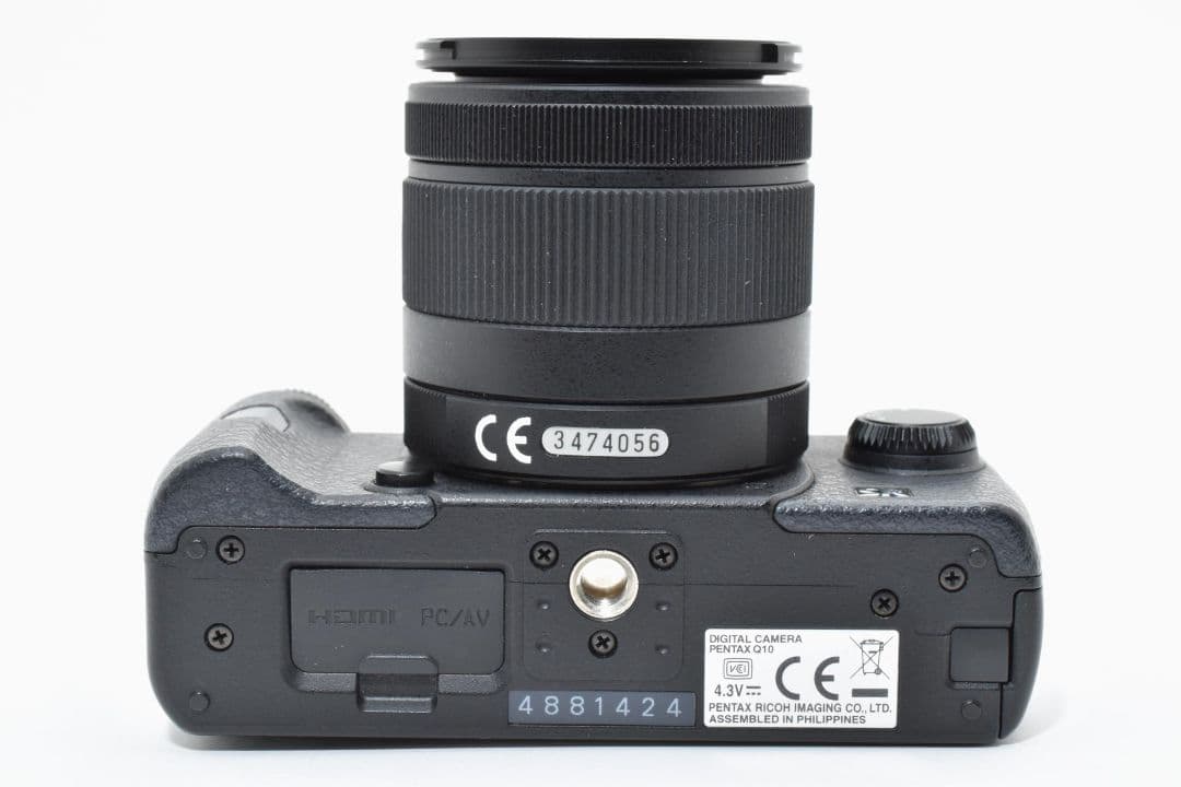 PENTAX Q10 ボディ 02 レンズ セット ブラック