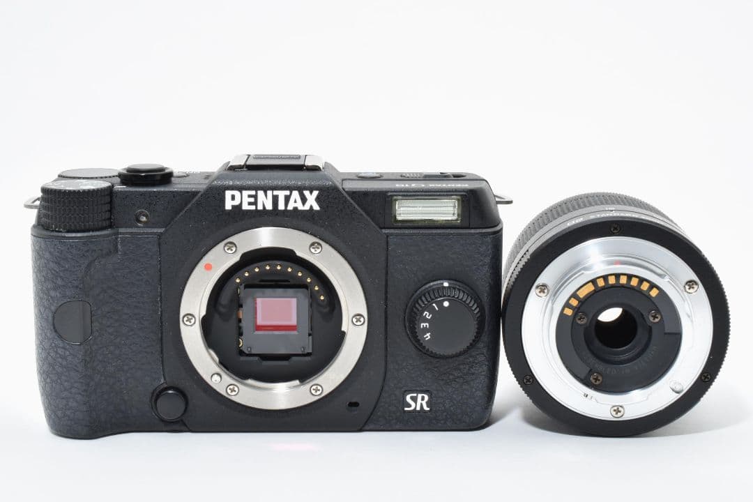 PENTAX Q10 ボディ 02 レンズ セット ブラック