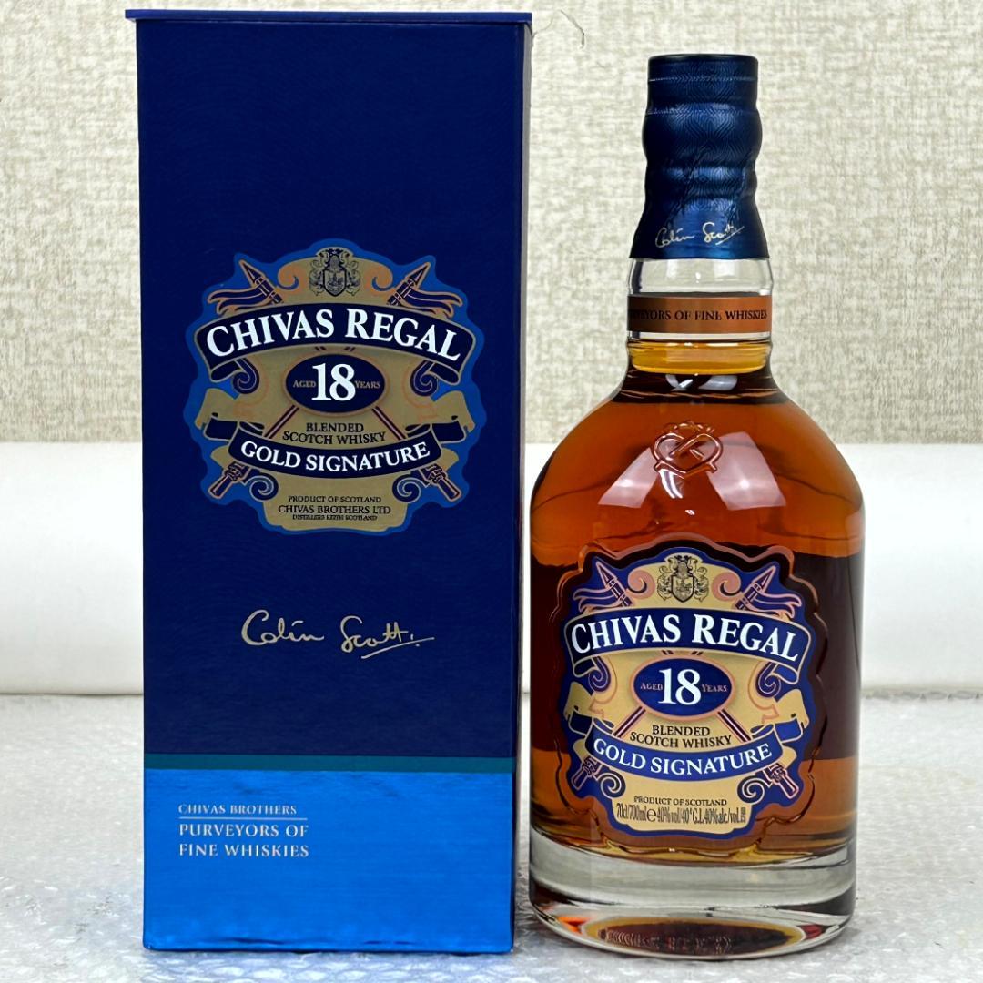 【新品】CHIVAS REGAL 18年 ゴールドシグネチャー シーバスリーガル