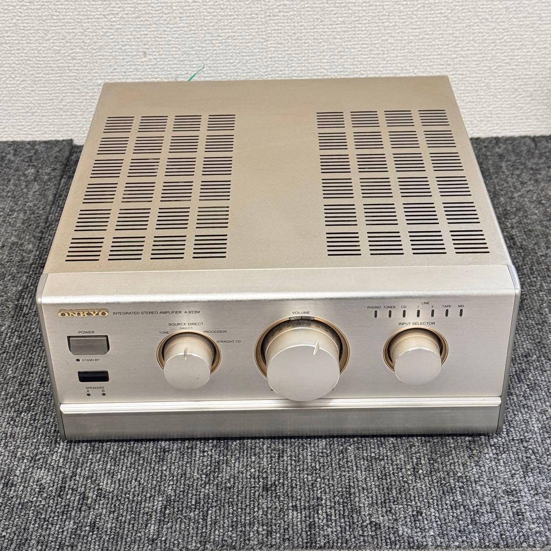 ONKYO A-922M プリメインアンプ MD-122MX セット通電確認済