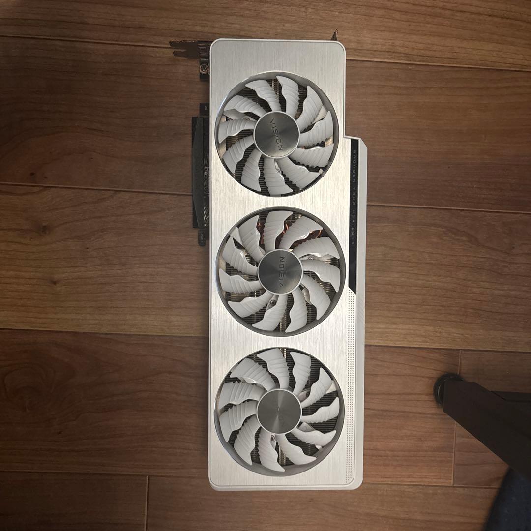 GIGABYTE RTX 3080 VISION サーマルパッド、グリス交換済み