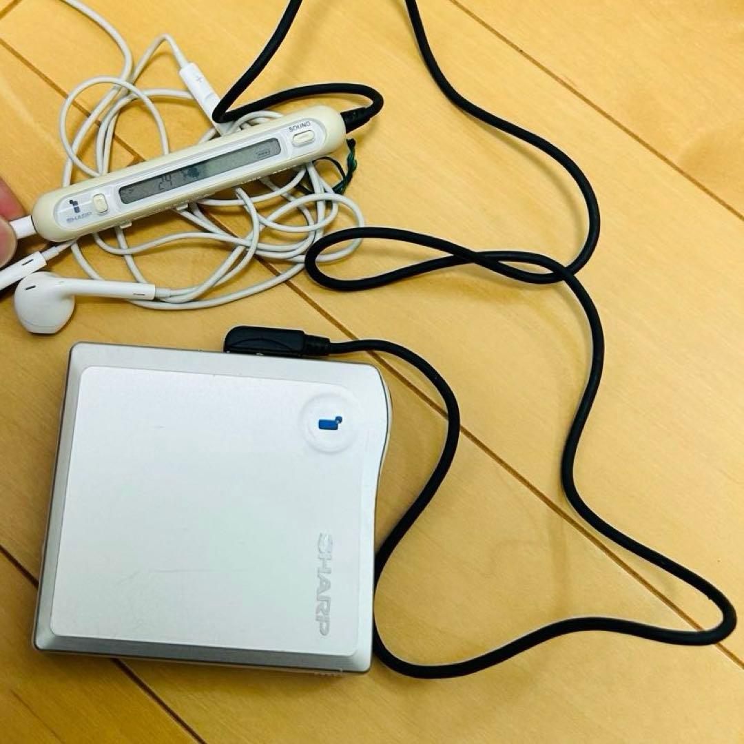 最終価格！動作確認済み SHARP MDプレイヤー MD-DS33-S