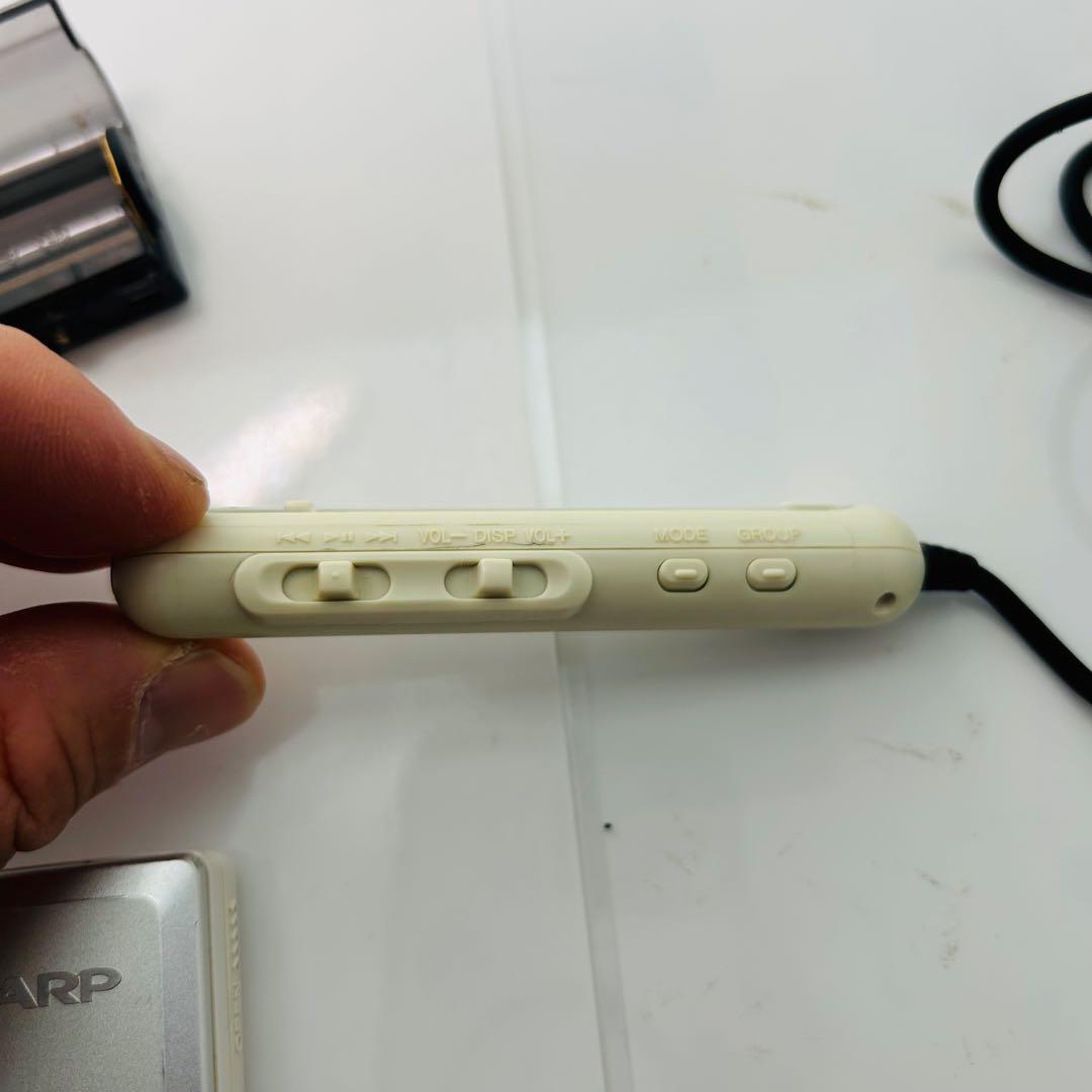 最終価格！動作確認済み SHARP MDプレイヤー MD-DS33-S