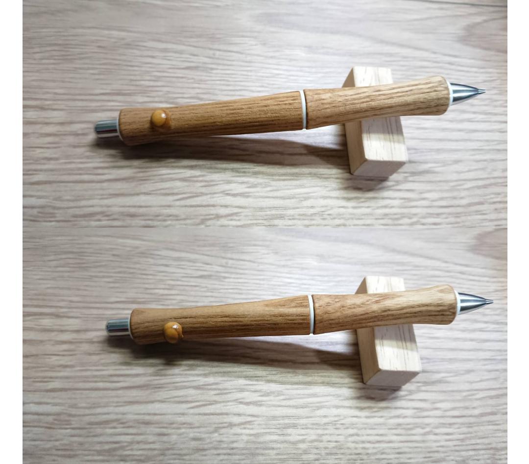 木軸シャープペンシル　DR-オーク  T-1　シャーペン　木製　ドクターグリップ