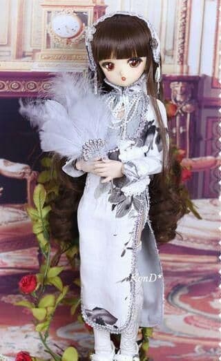 WR87 BJD　1/4　ドール 衣装 中華風 チャイナドレス ハンドメイド