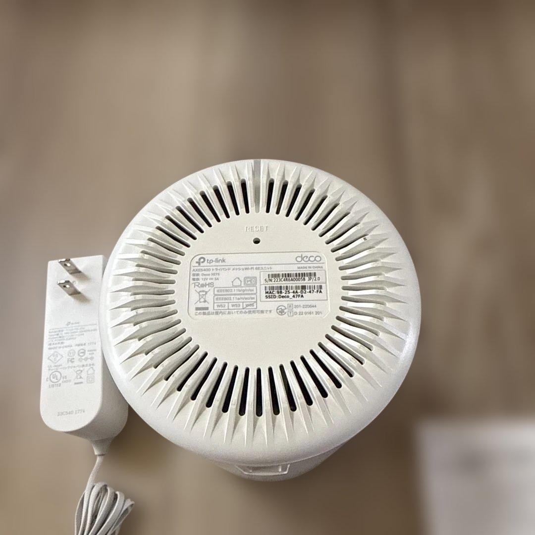 tp-link Deco AXE5400 Wi-Fi 6E 1台のみ