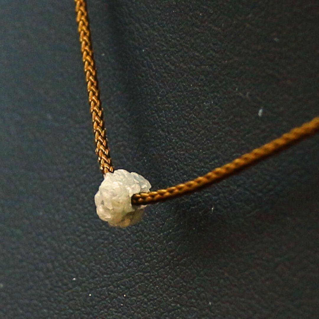 鑑別済 ダイヤモンド 原石 ビーズ トップ beads371