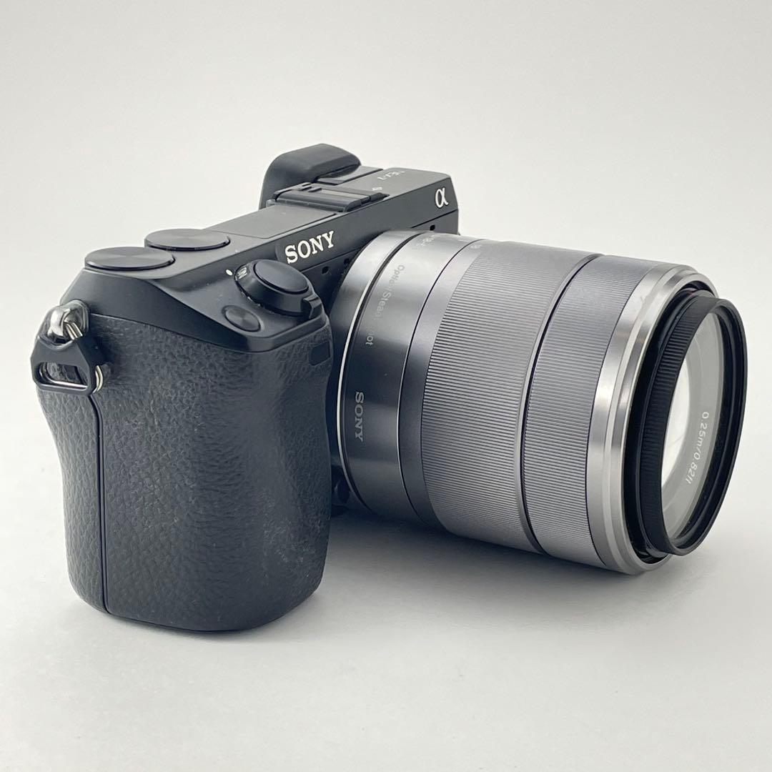 【美品・返品保証】Sony NEX-7ブラック 標準ズームレンズキット