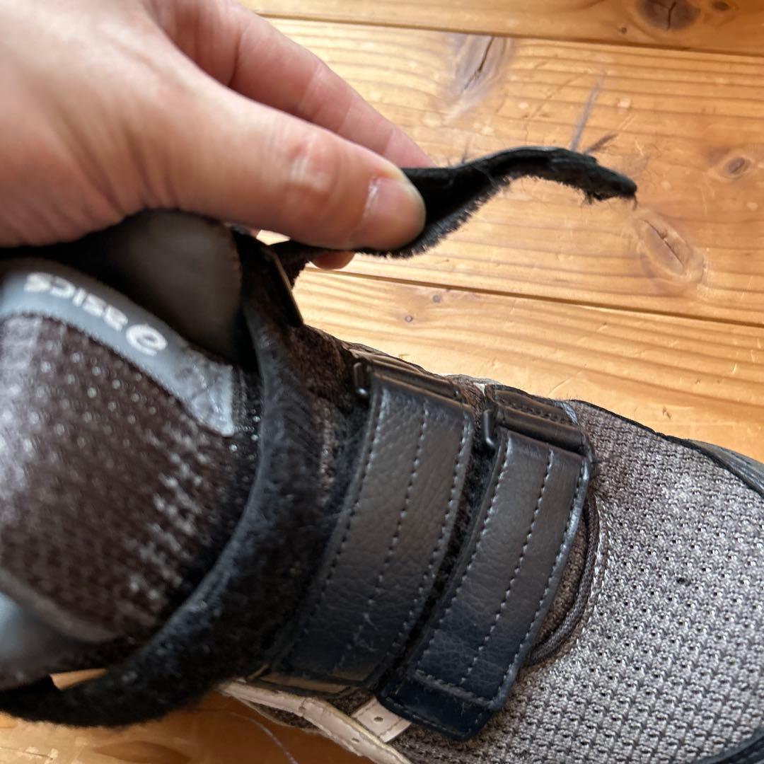 asics ハイカット安全靴 ベルクロストラップ