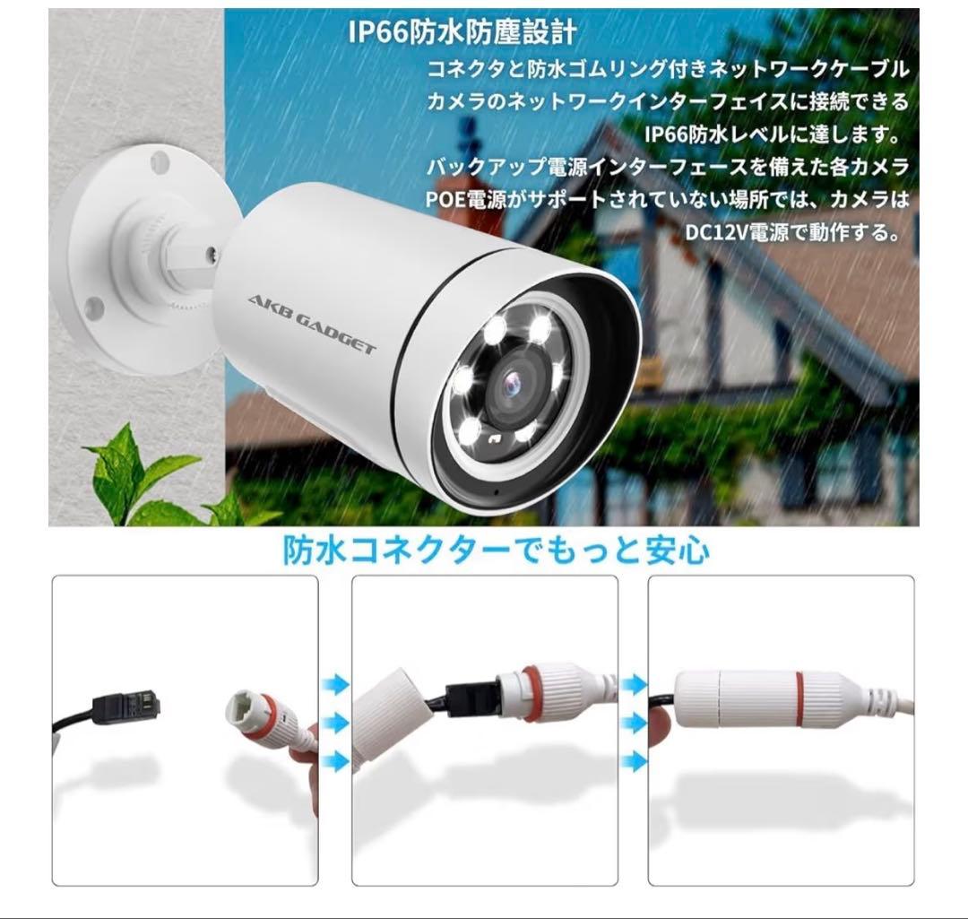 セール　AKB GADGET PoE対応カメラセット