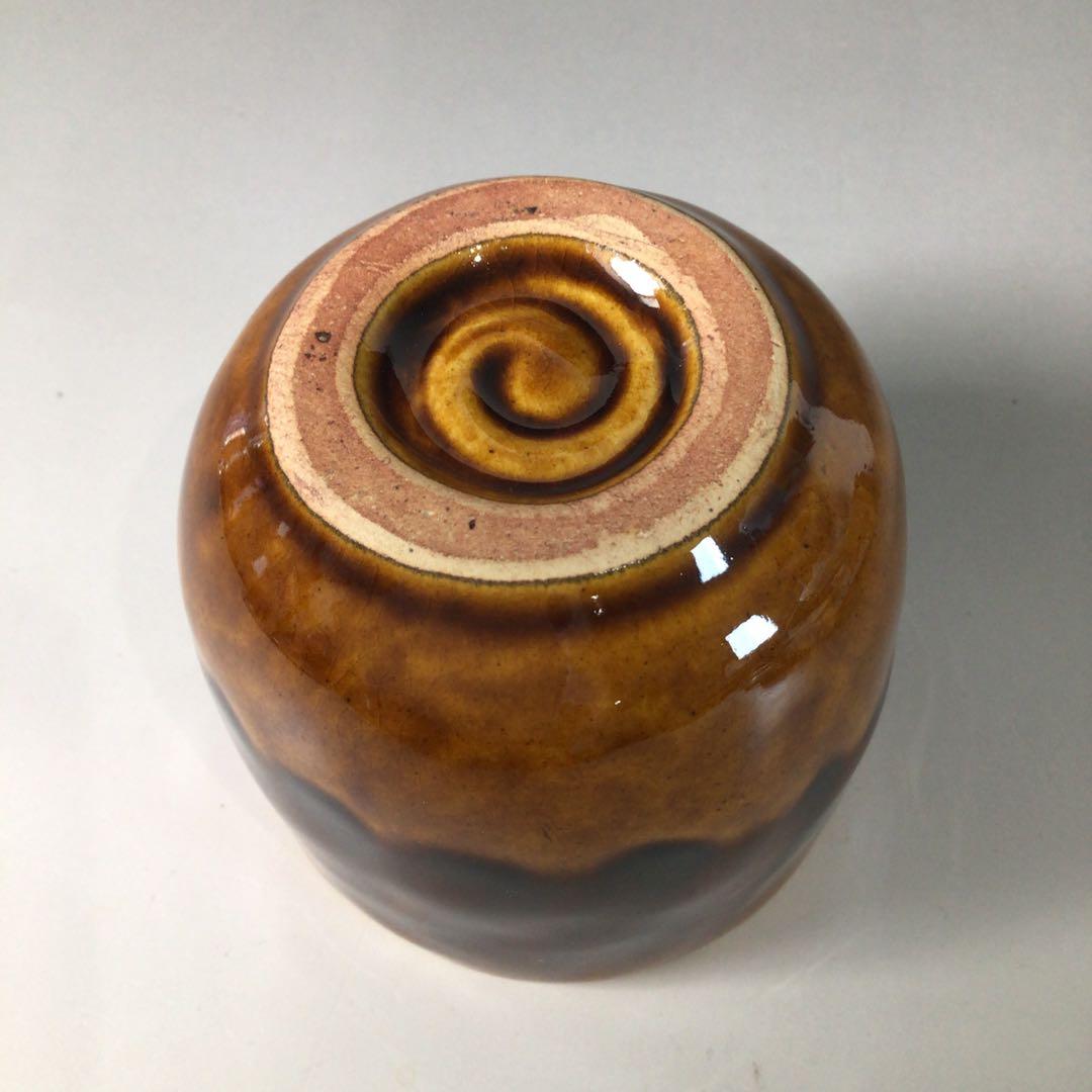 Ｓ１９８　茶碗　『大樋焼』『大樋勘兵衛造』『小茶碗』『湯呑』　共箱　茶道具