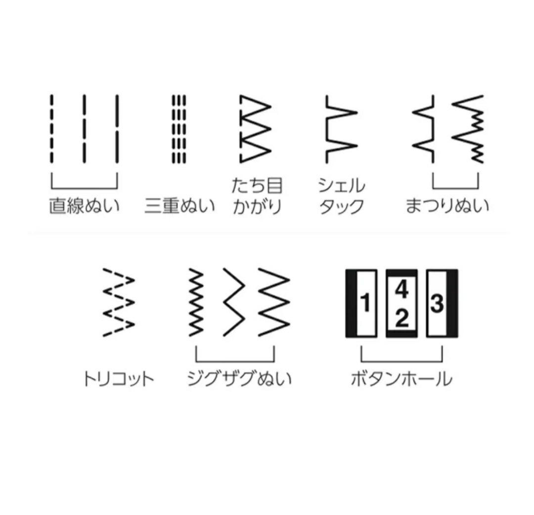 ジャノメ　コンパクト電子ミシン本体　N-778　ロックカッター内蔵