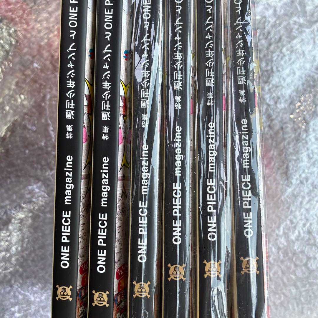 ONE PIECE magazine ワンピースマガジン 20号 プロモ付 6冊
