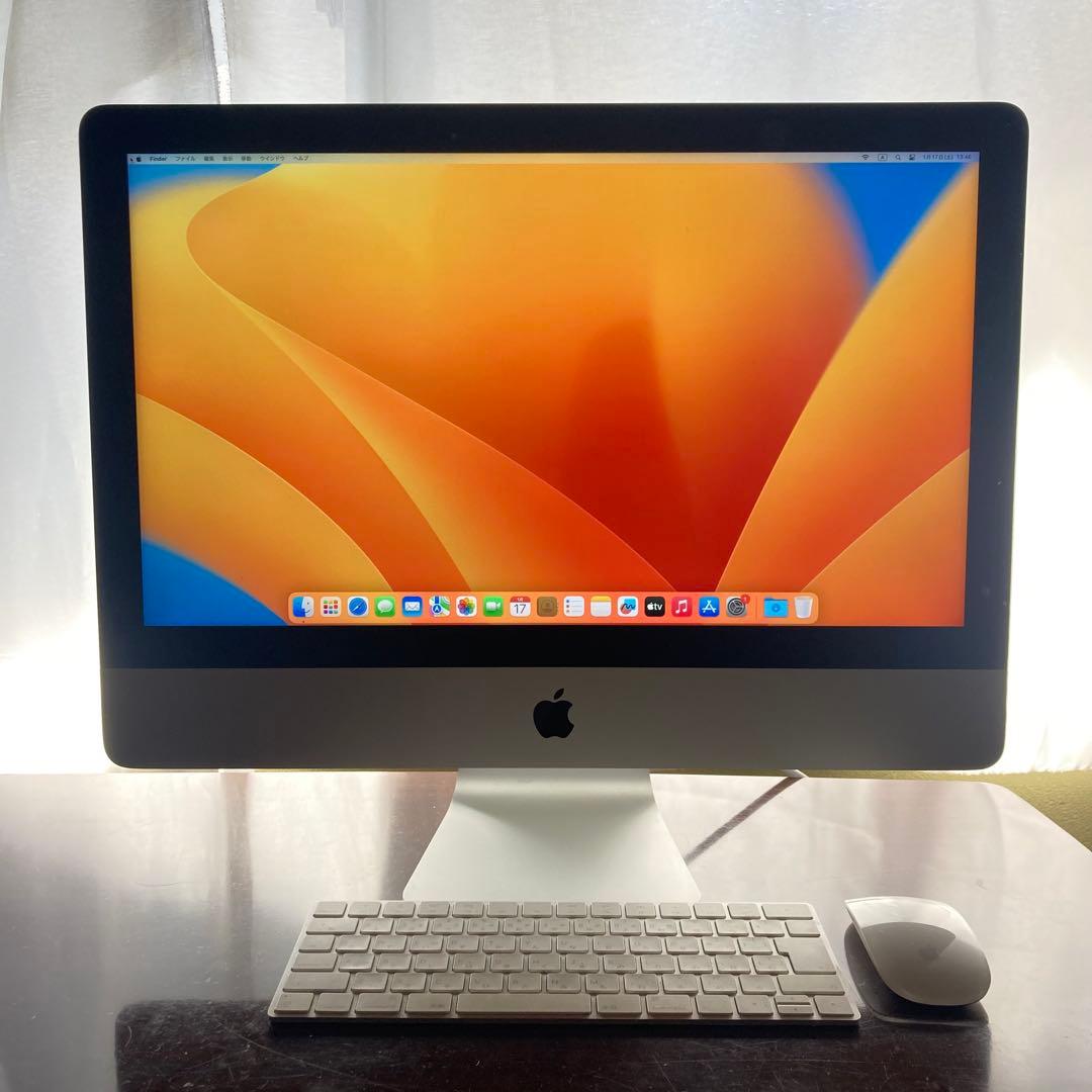 Macデスクトップ iMac 21.5inch mid 2017 1TB HDD Retina 4K