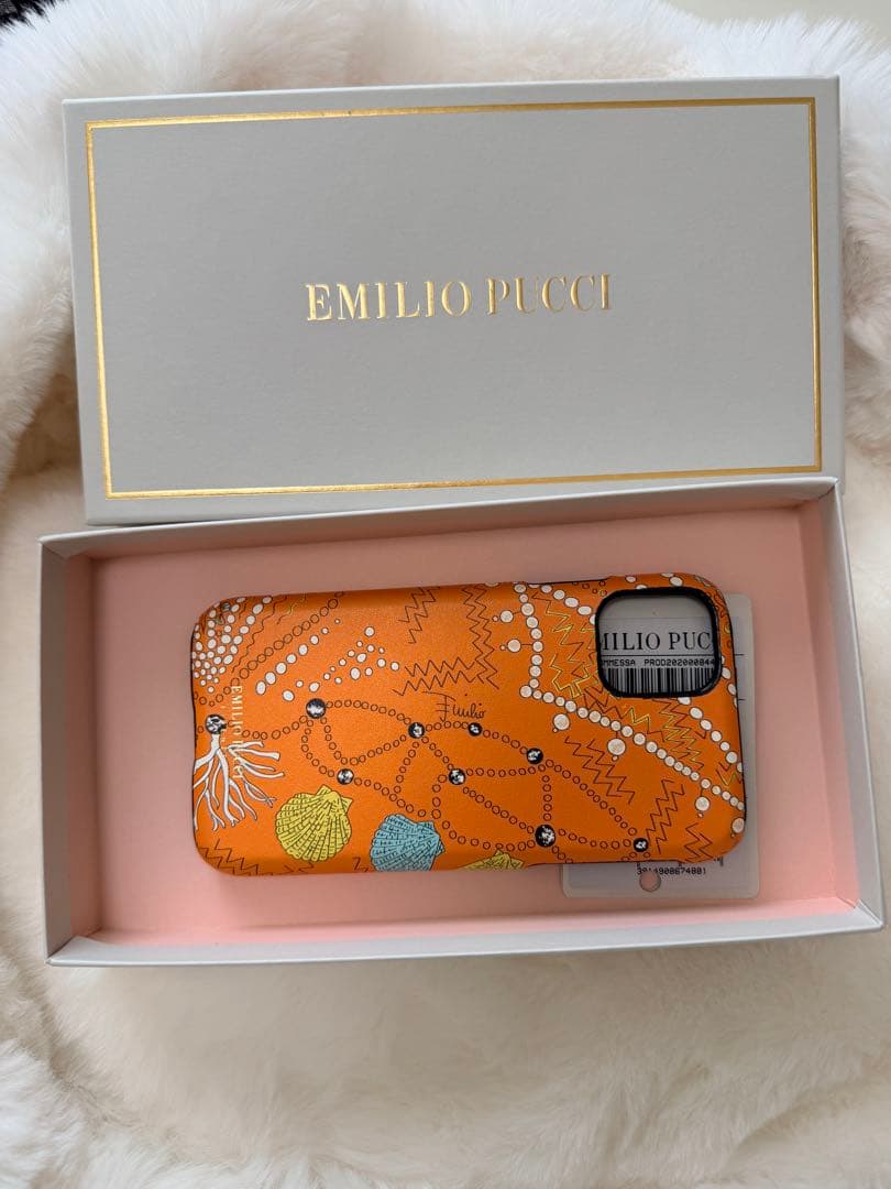 正規品未使用　EMILIO PUCCI iPhone 11 ケース　箱付き
