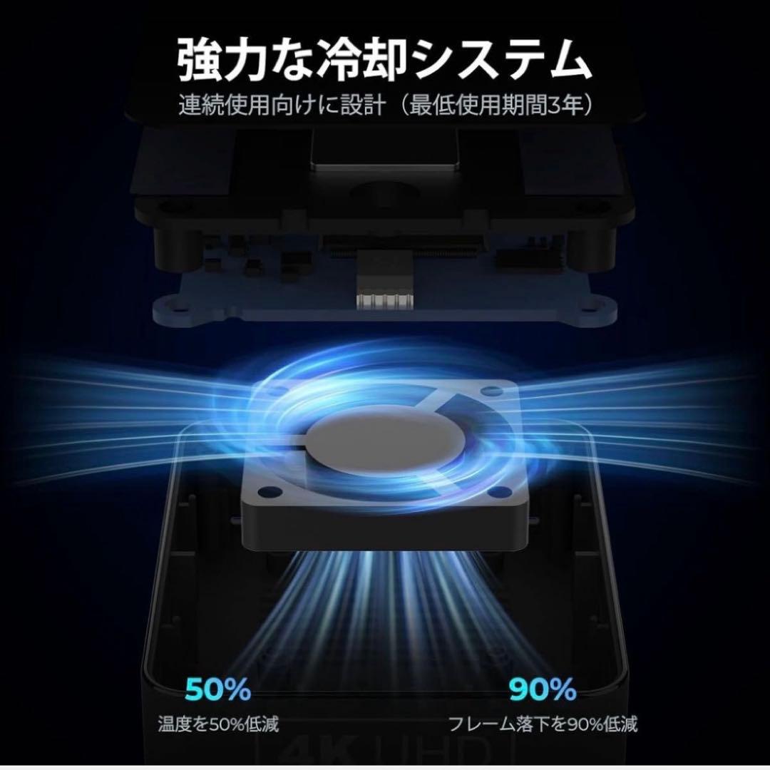 ワイヤレスhdmi 4K出力プライバシー保護120M安定転送距離 プロジェクター