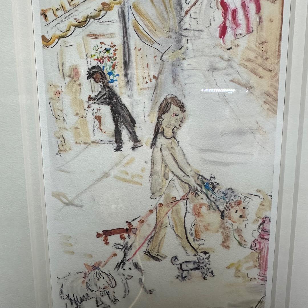 ♡Nb左1014 ジョアン・アイザック 絵画 直筆サイン入り ジクレー 版画