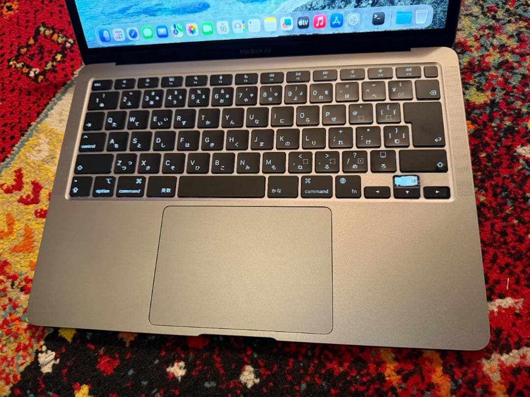 最新macOS Tahoe　M1 Mac Book Air 2020 　72
