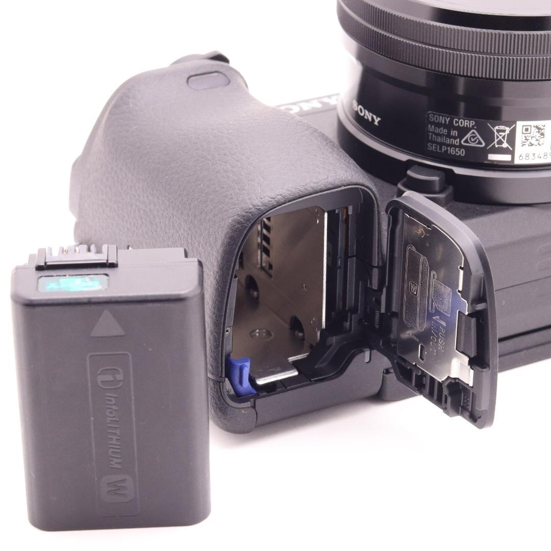 SONY α6400 ダブルズームレンズキット 美品 シャッター57回 4K