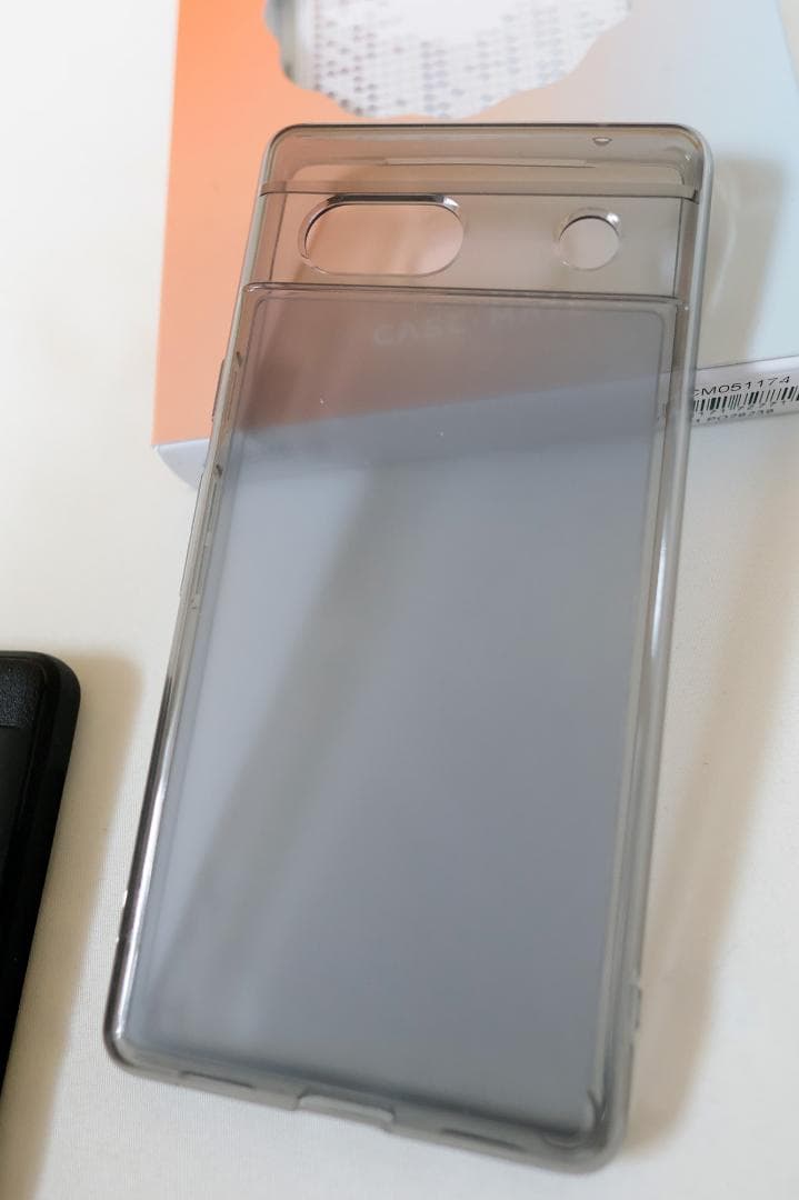 Google pixel7a 128GB チャコール 充電池交換済+ケース付