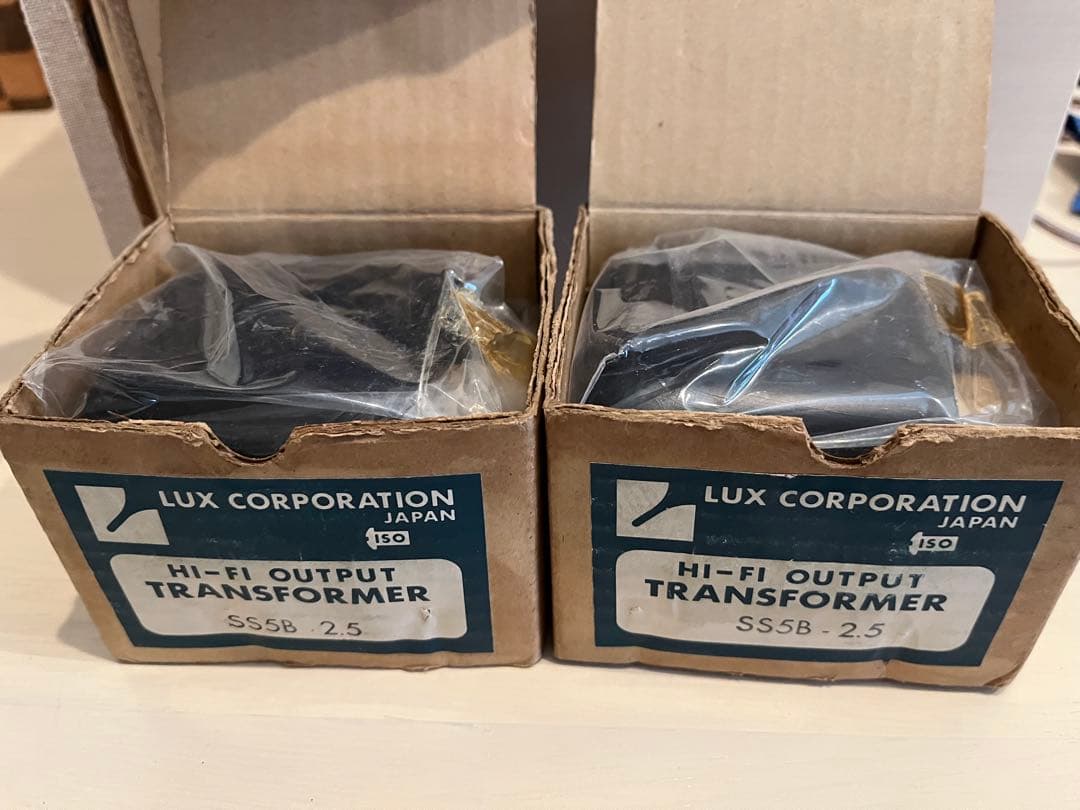 LUX CORPORATION 出力トランス SS5B 2.5 2個セット