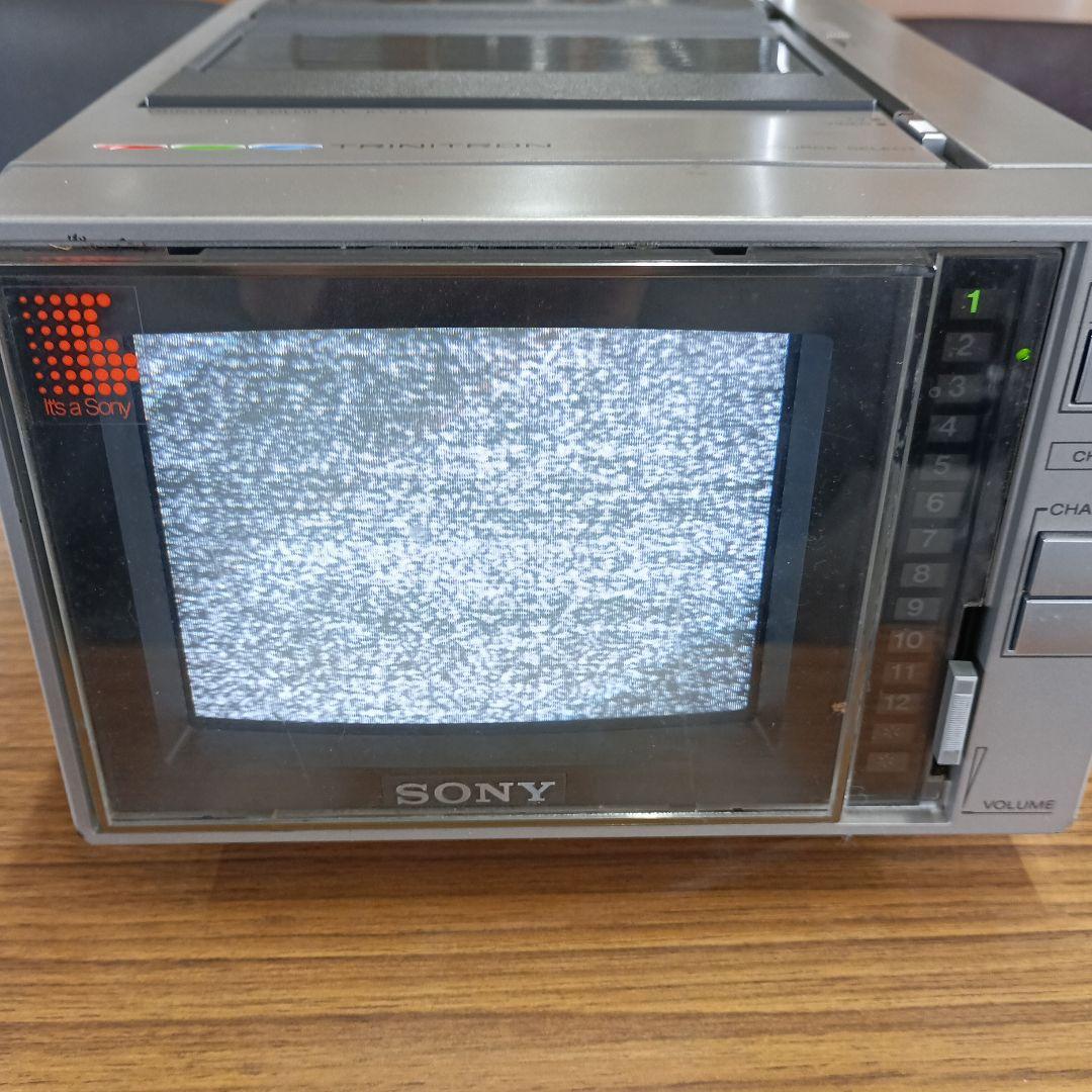 SONY トリニトロンブラウン管テレビ KV-6X1 ポータブルテレビ
